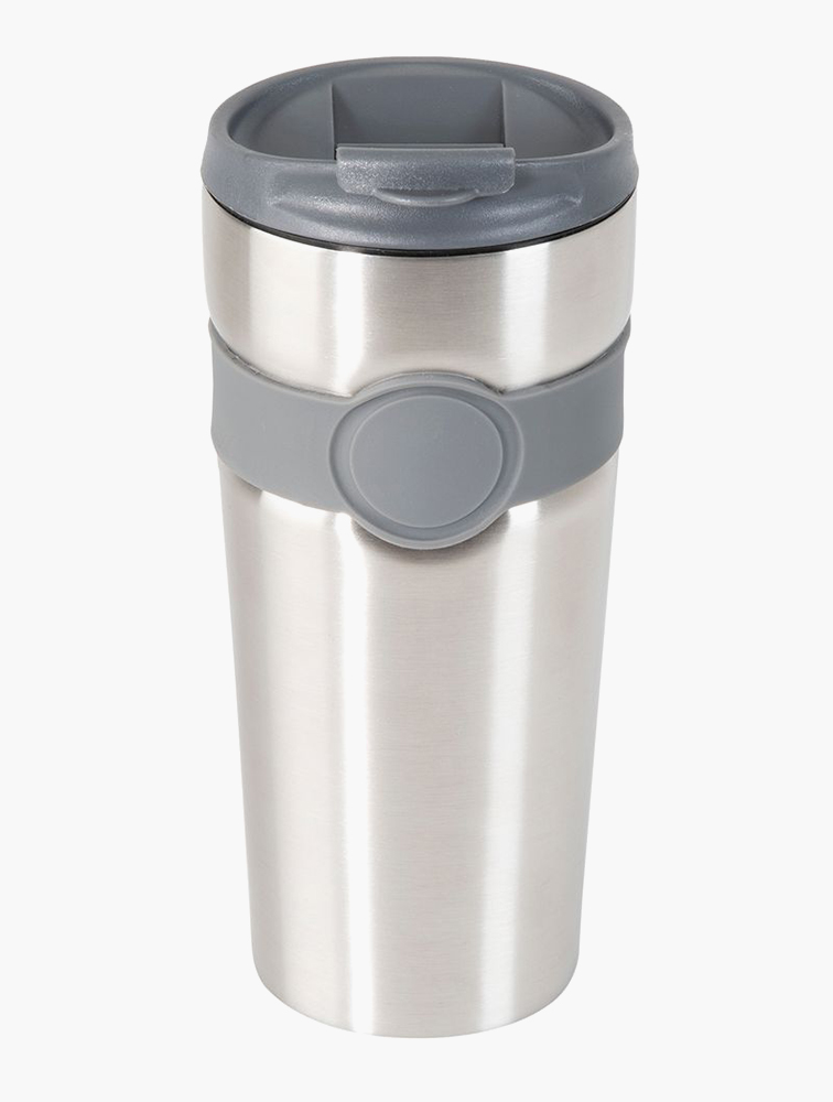 MyRunway Shop Woolworths Charcoal Stainless Steel Travel Mug for